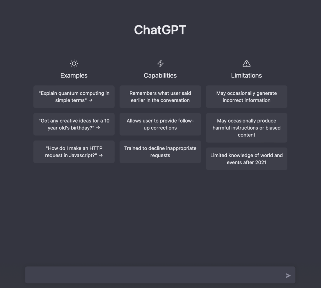 ChatGPT - Taking AI to next level
